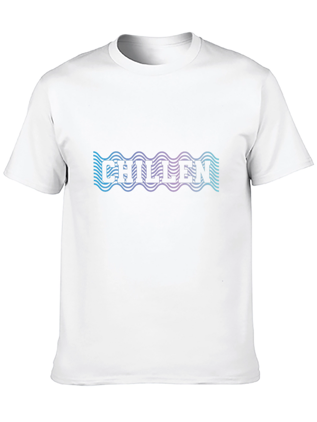 Chilllen Wavy Text T-Shirt
