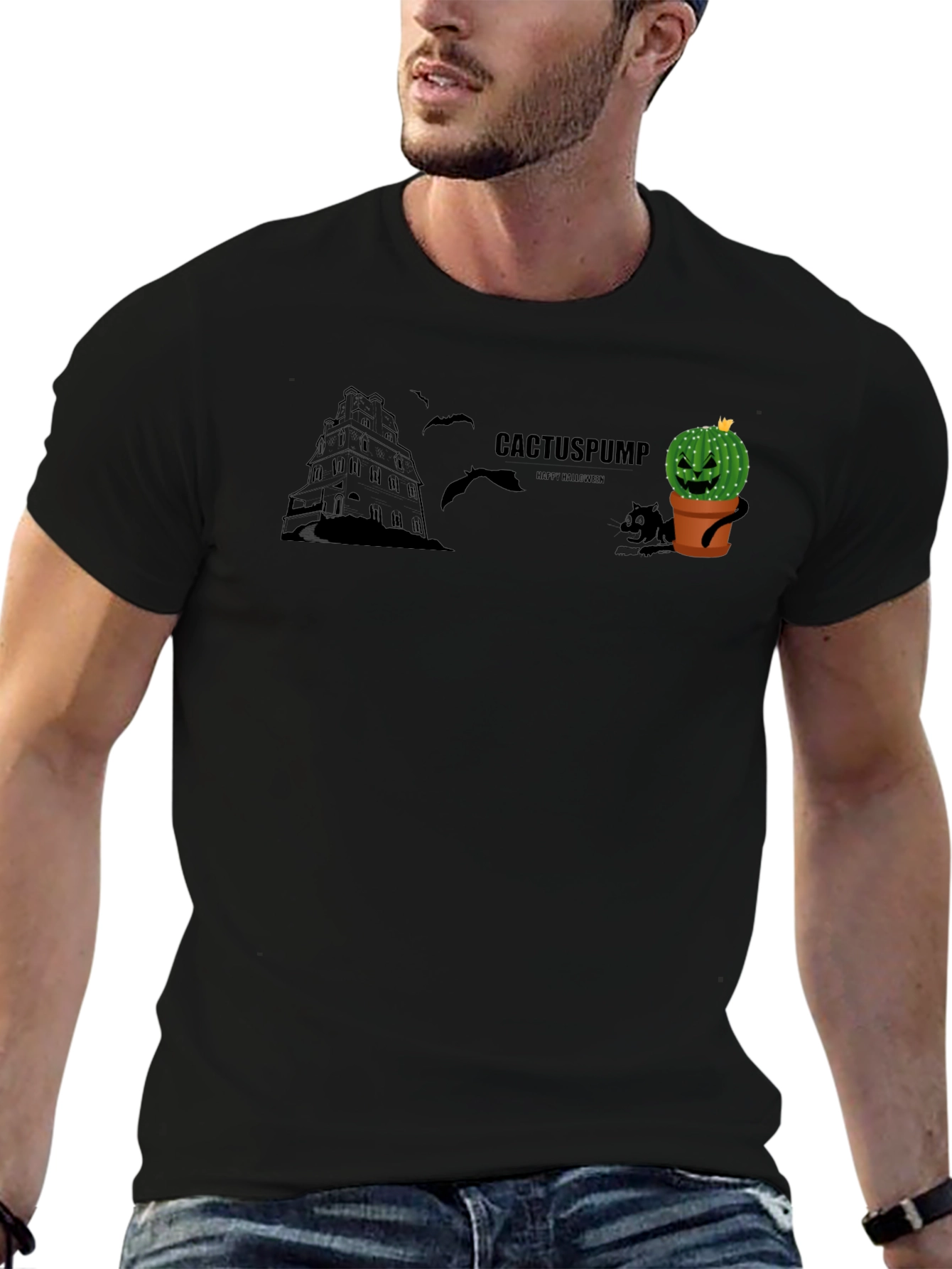 Cactus Pump Halloween T-Shirt