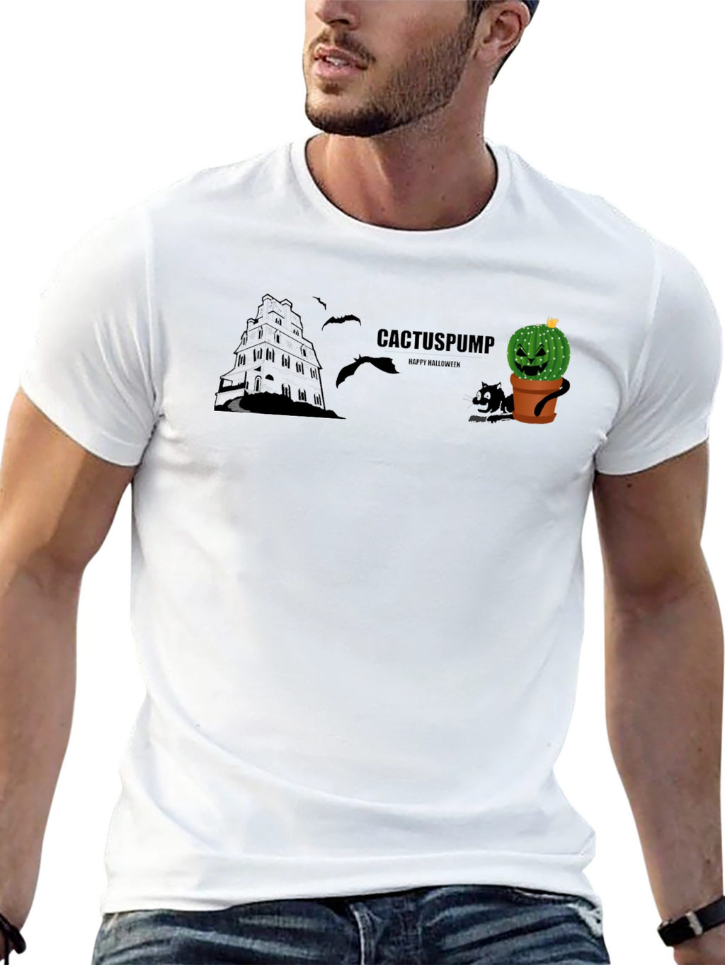 Cactus Pump Halloween T-Shirt