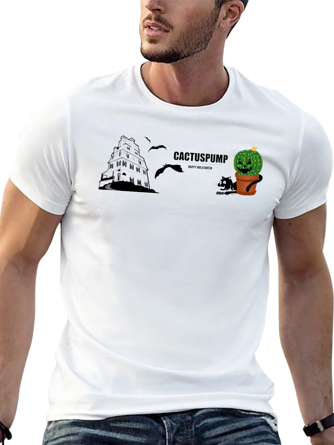 Cactus Pump Halloween T-Shirt