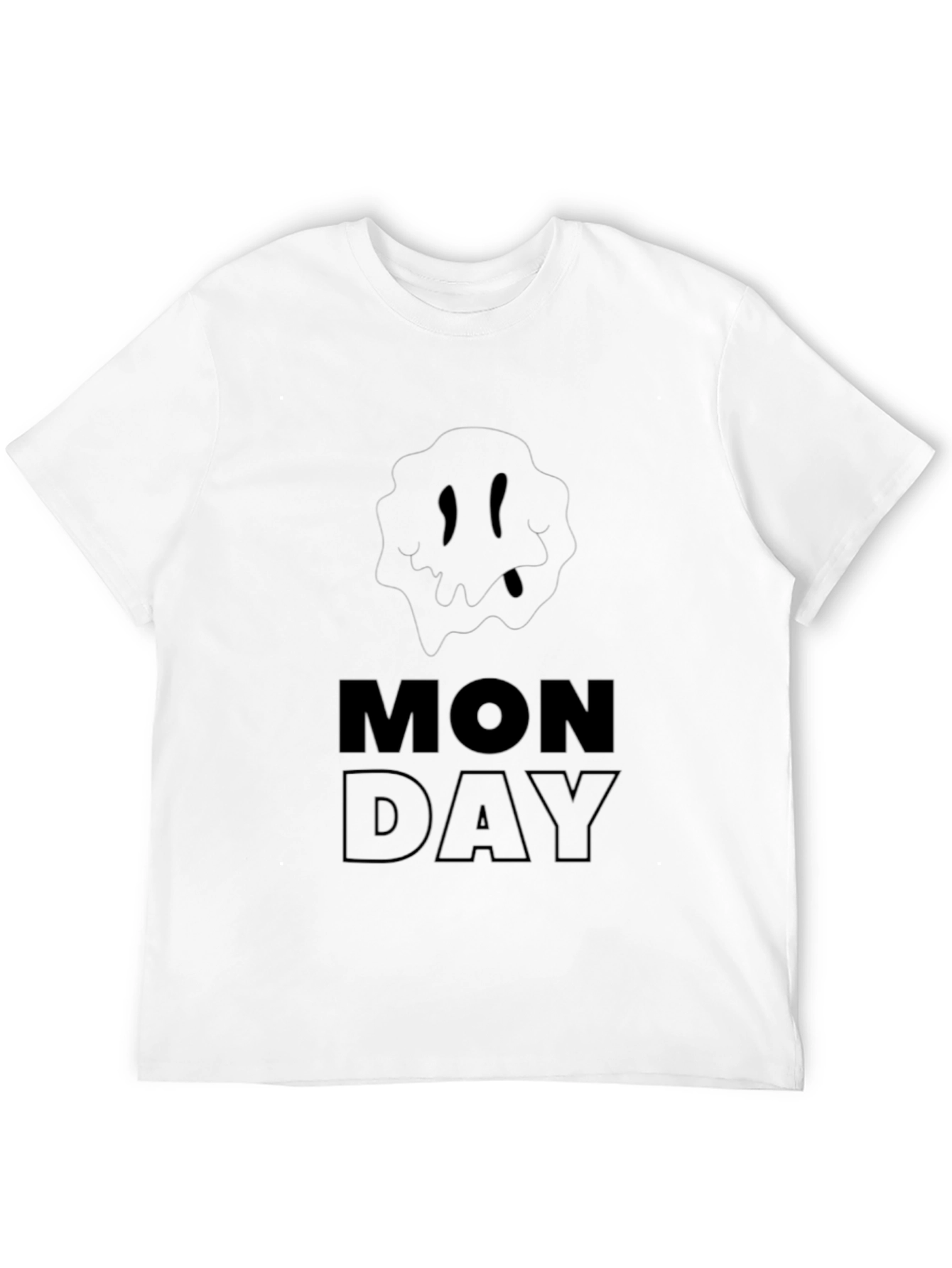 Monday Mood Black T-Shirt