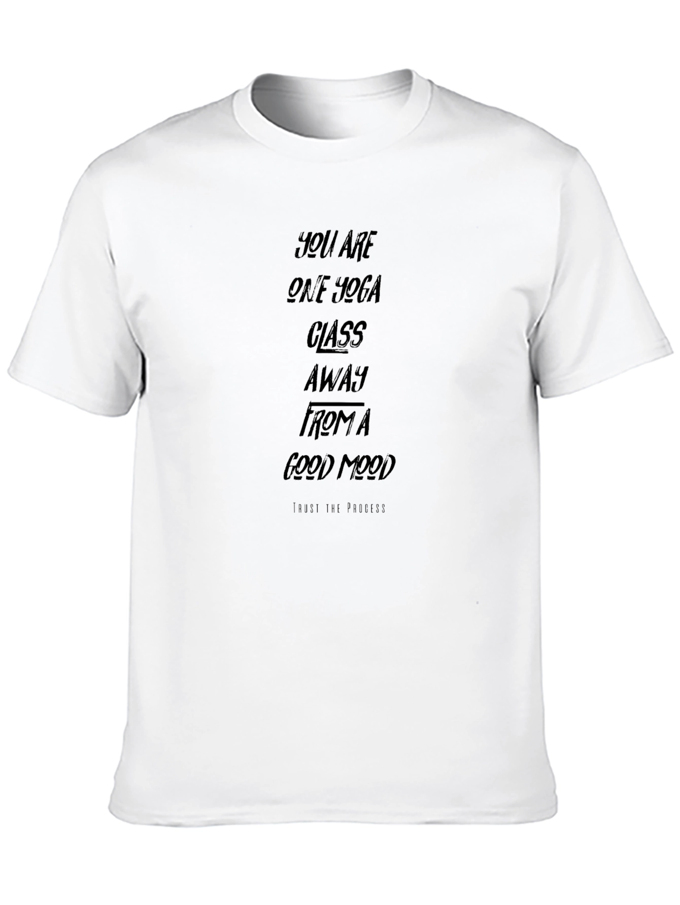 Yoga Class Mood Graphic Tee
