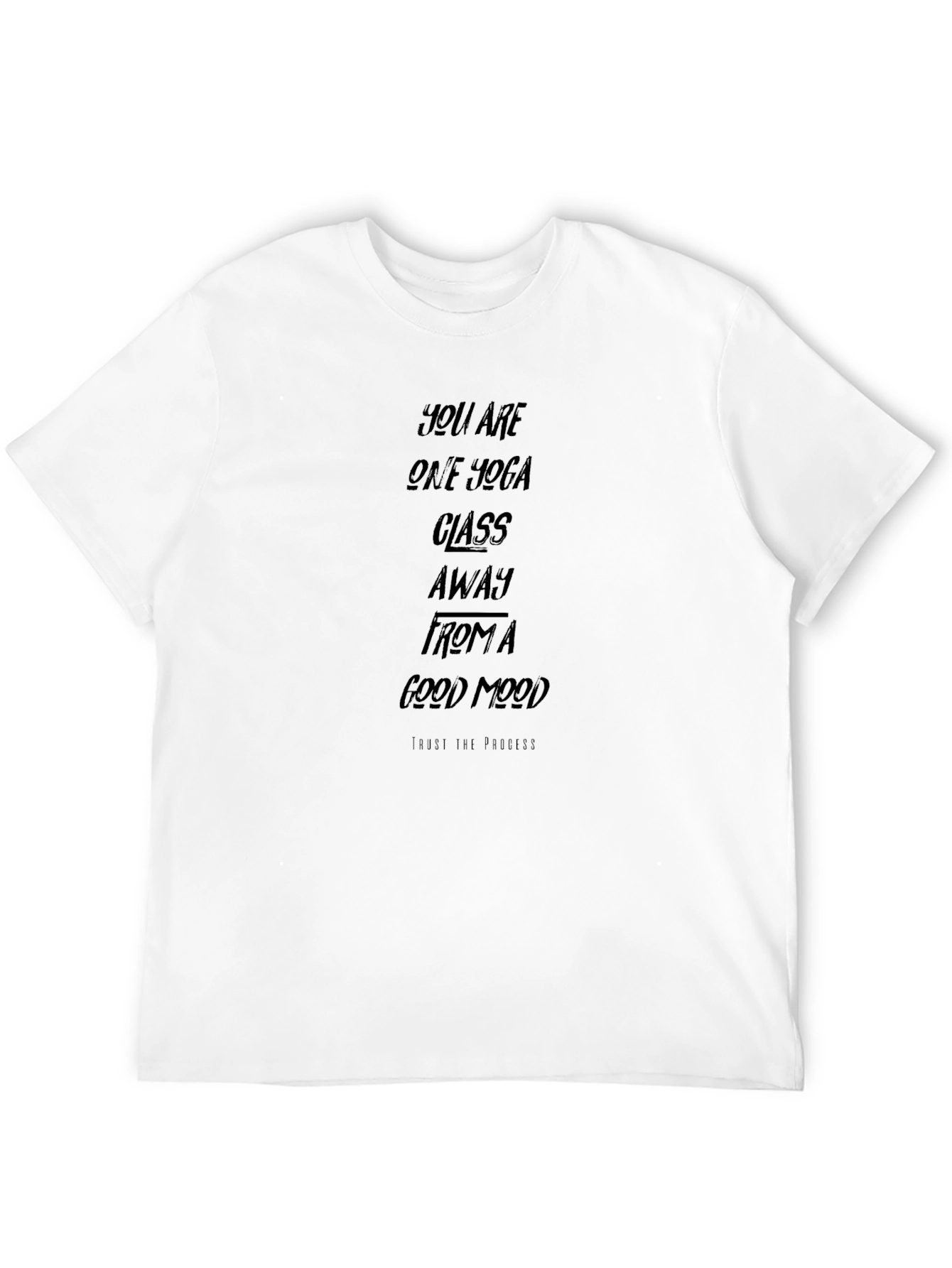 Yoga Class Mood Graphic Tee