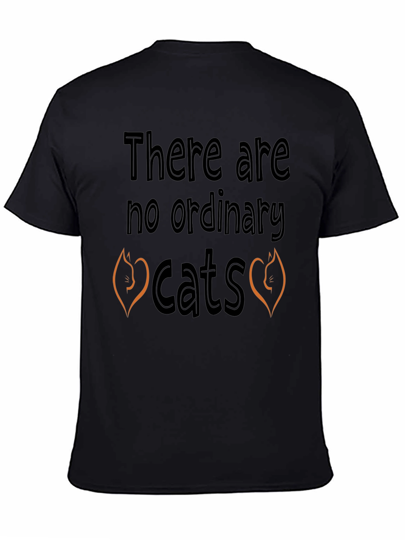 Unique Cat Lover T-Shirt - There Are No Ordinary Cats