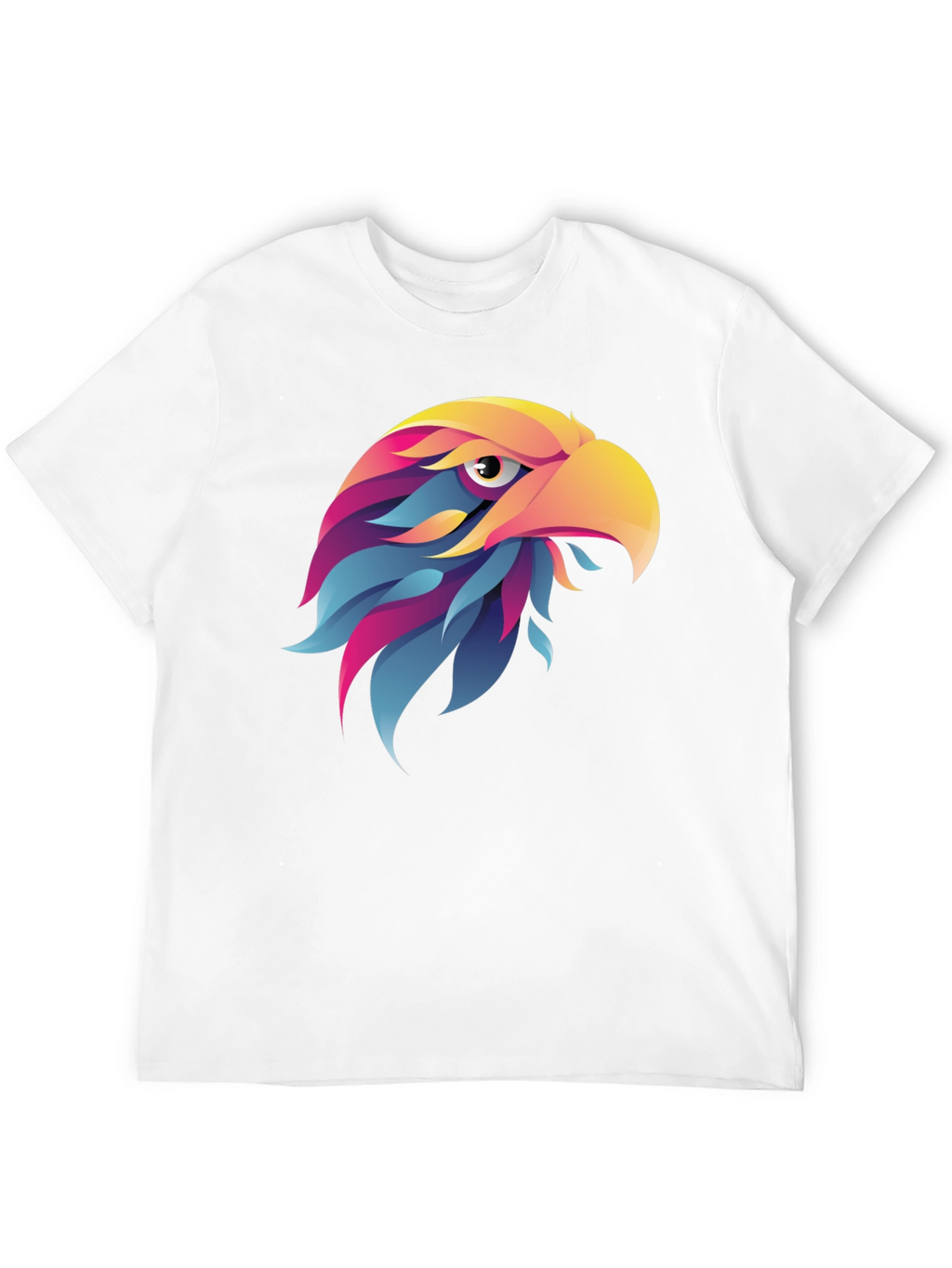 Bold Eagle Graphic Black T-Shirt