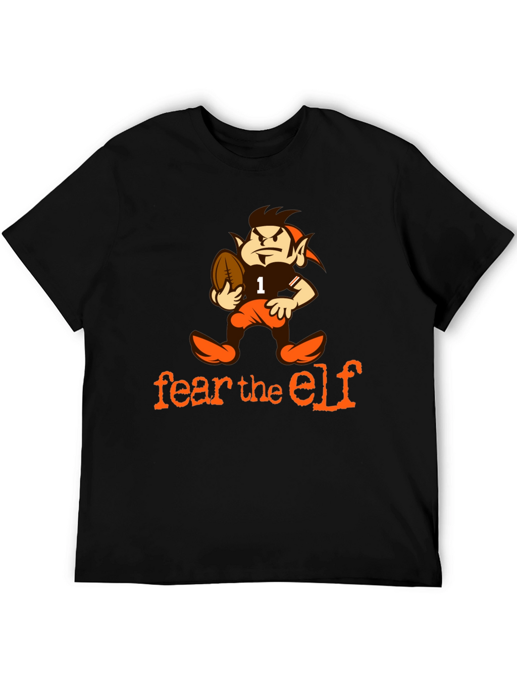 Fear the Elf Football T-Shirt