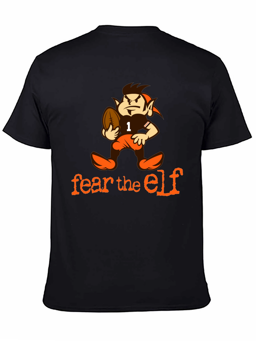Fear the Elf Football T-Shirt