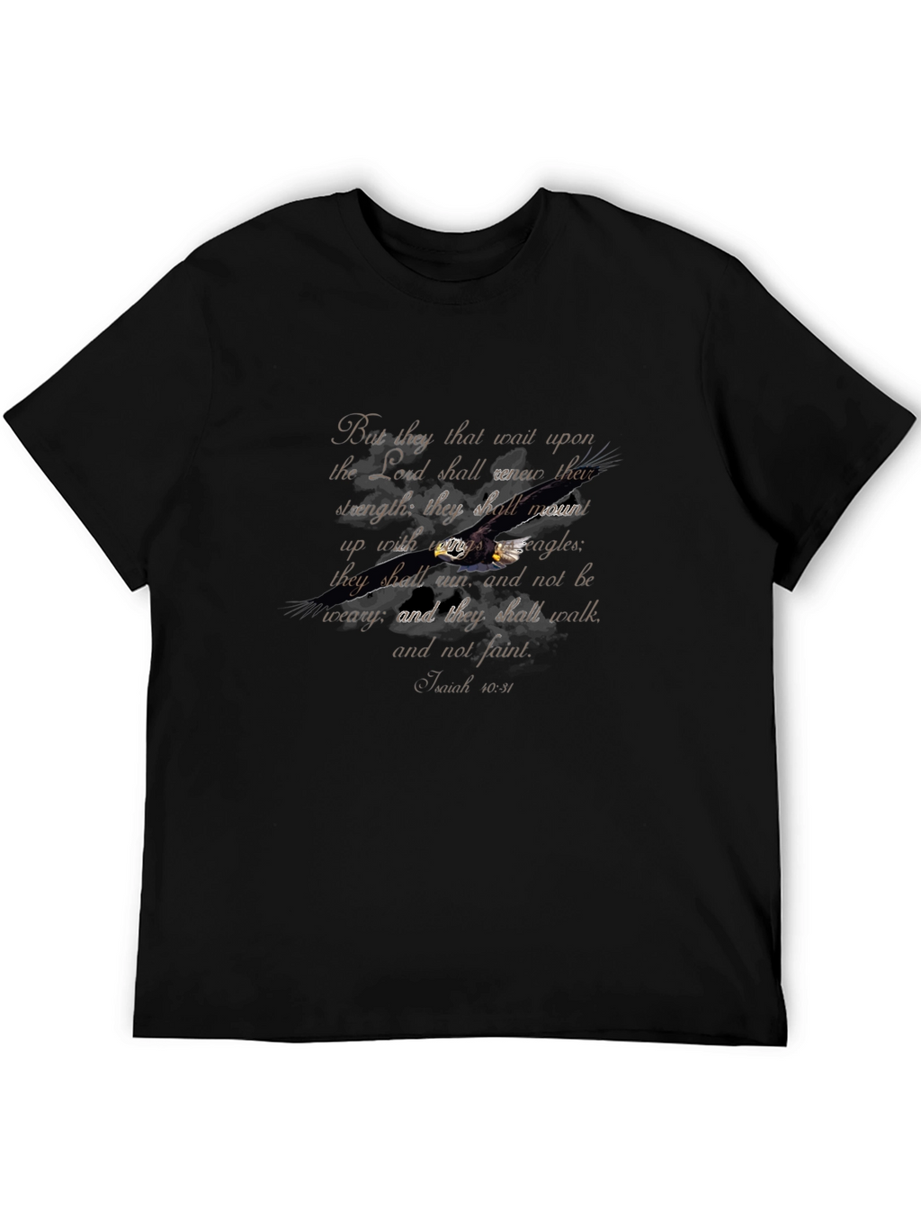 Eagle Isaiah 40:31 Christian T-Shirt