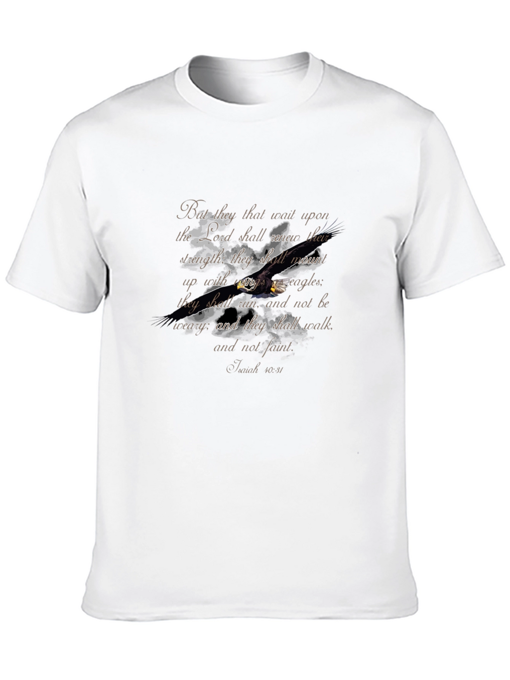 Eagle Isaiah 40:31 Christian T-Shirt