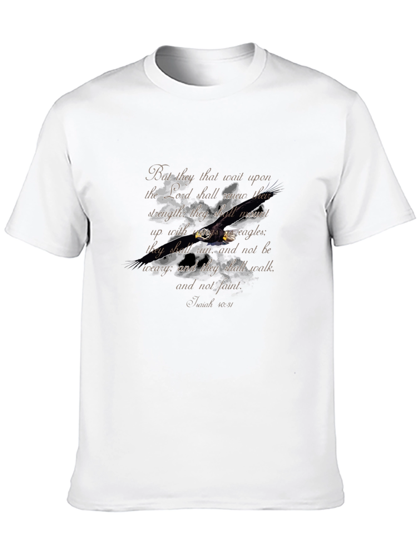 Eagle Isaiah 40:31 Christian T-Shirt