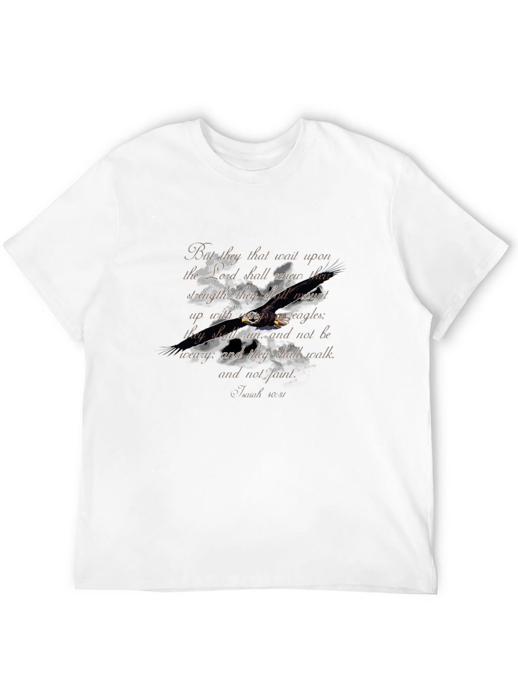 Eagle Isaiah 40:31 Christian T-Shirt