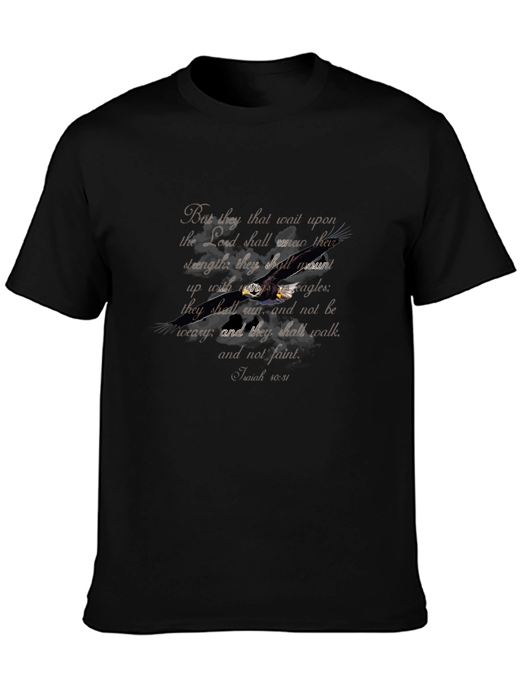 Eagle Isaiah 40:31 Christian T-Shirt