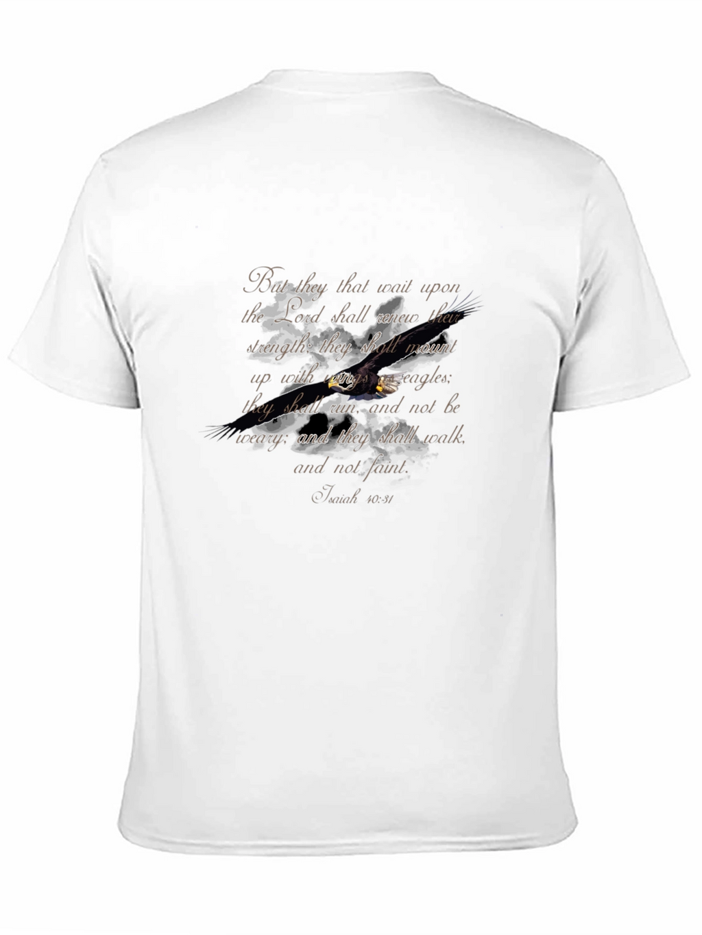 Eagle Isaiah 40:31 Christian T-Shirt