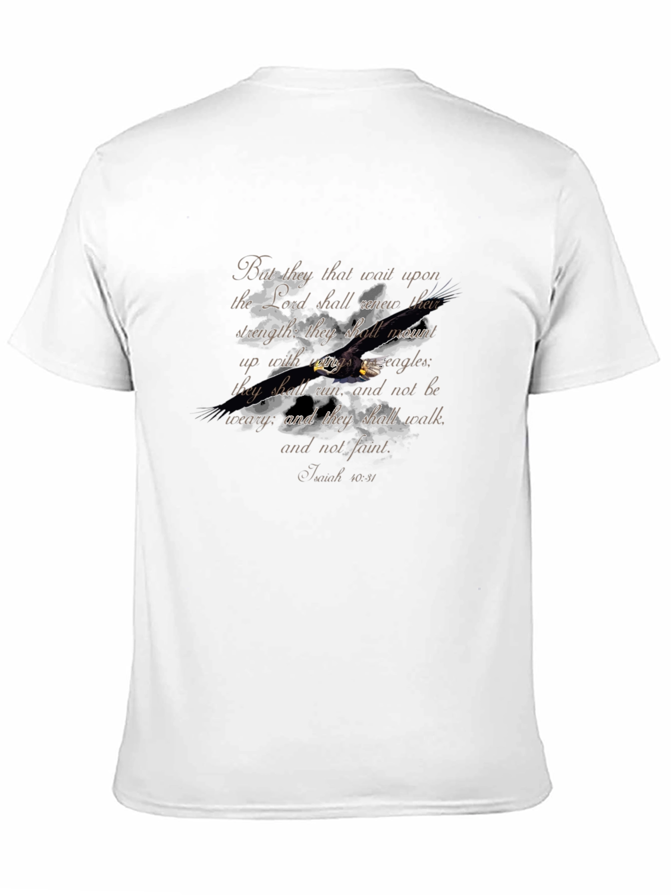 Eagle Isaiah 40:31 Christian T-Shirt