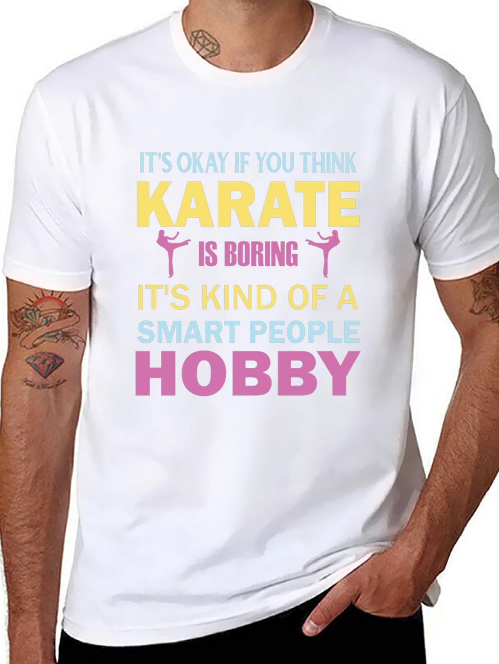 Karate Hobby T-Shirt - Smart People Design