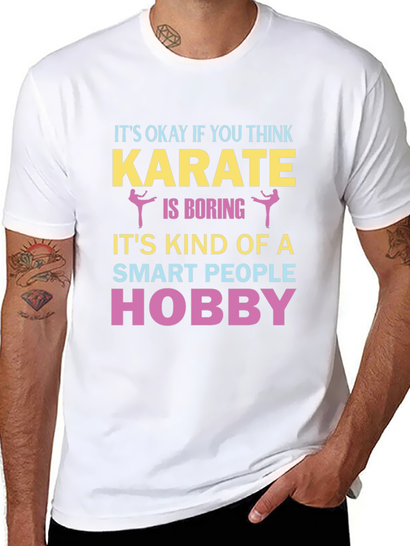 Karate Hobby T-Shirt - Smart People Design
