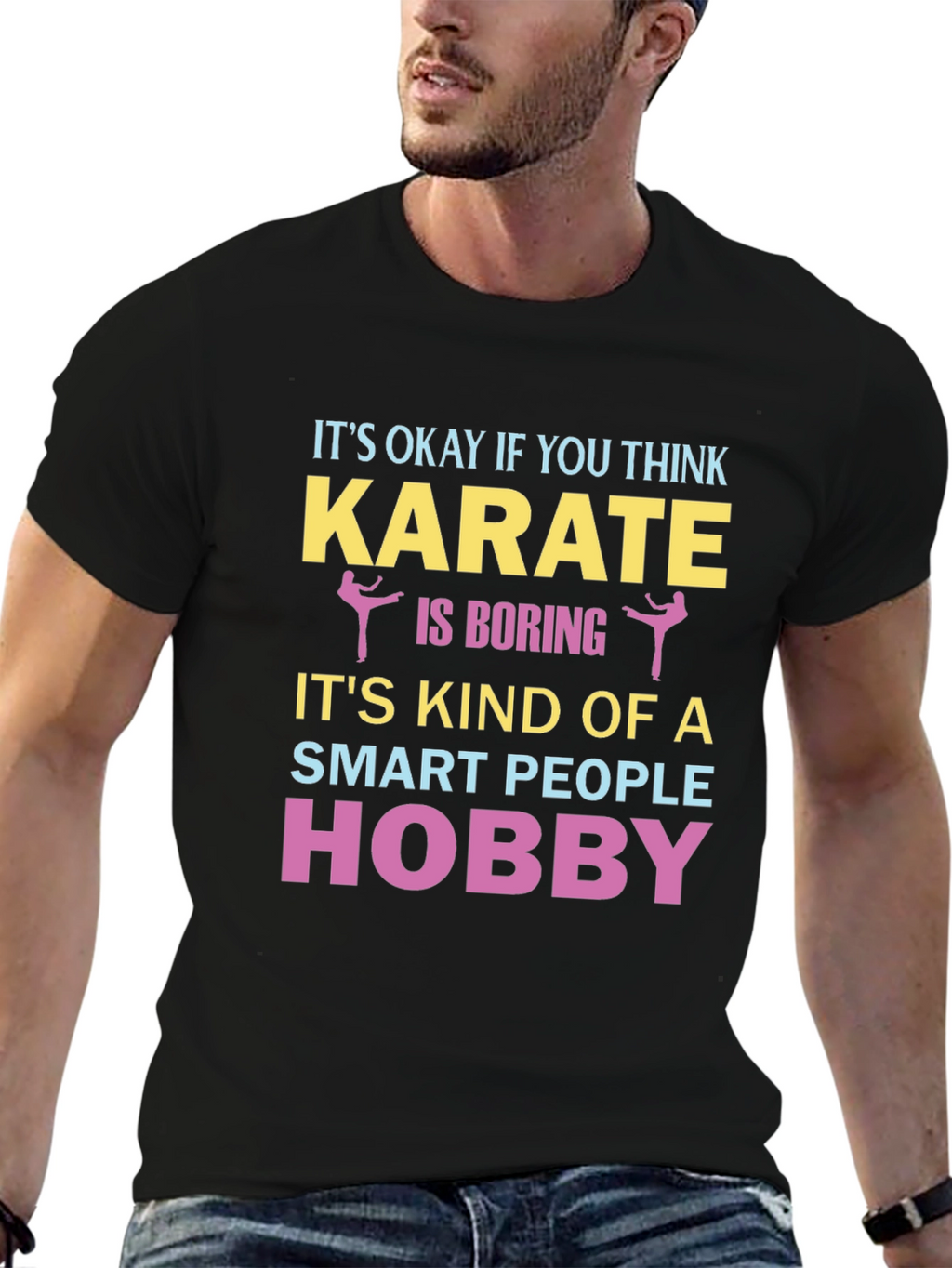 Karate Hobby T-Shirt - Smart People Design