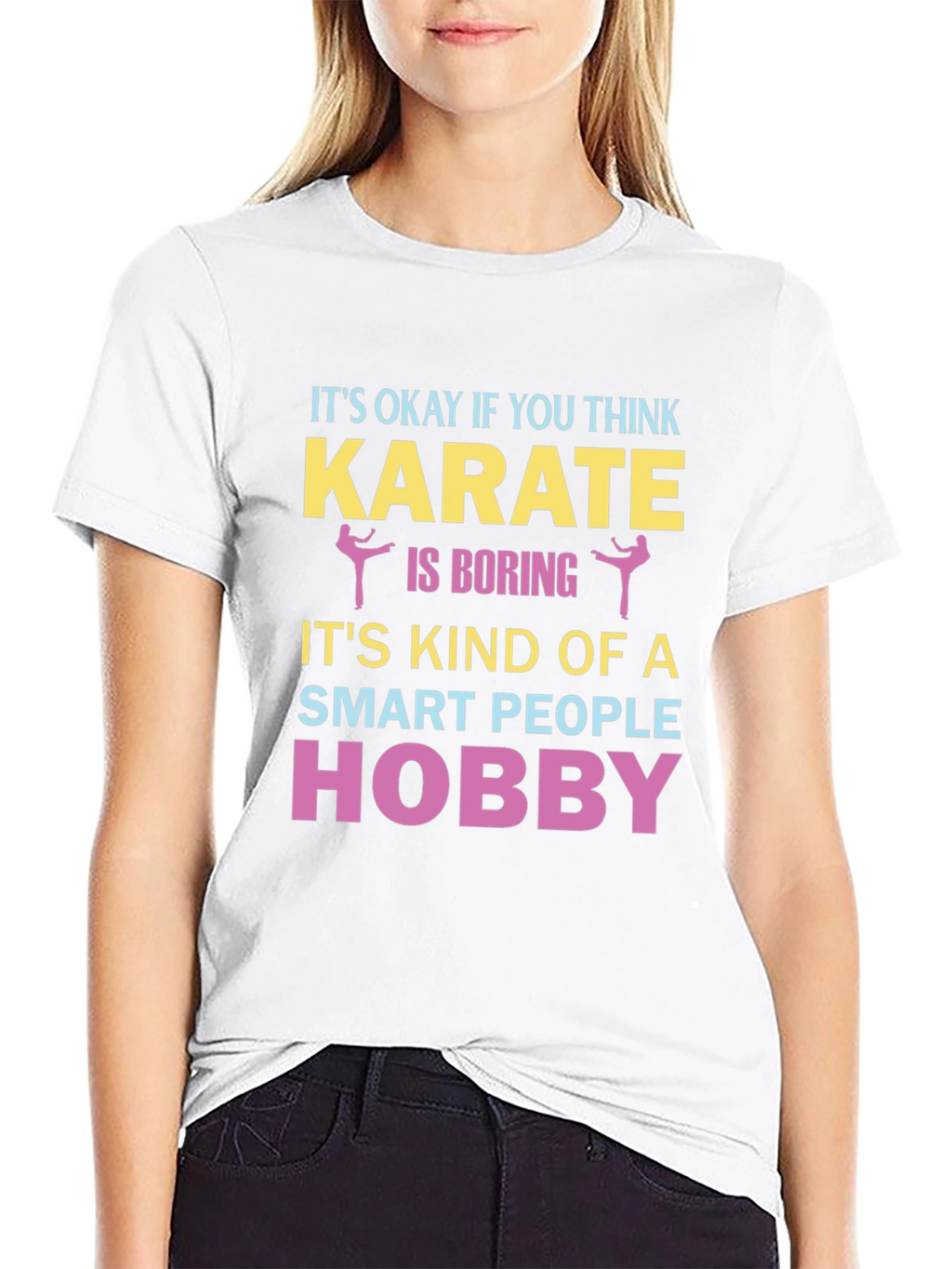 Karate Hobby T-Shirt - Smart People Design