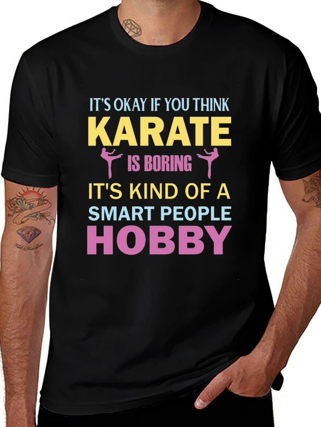 Karate Hobby T-Shirt - Smart People Design