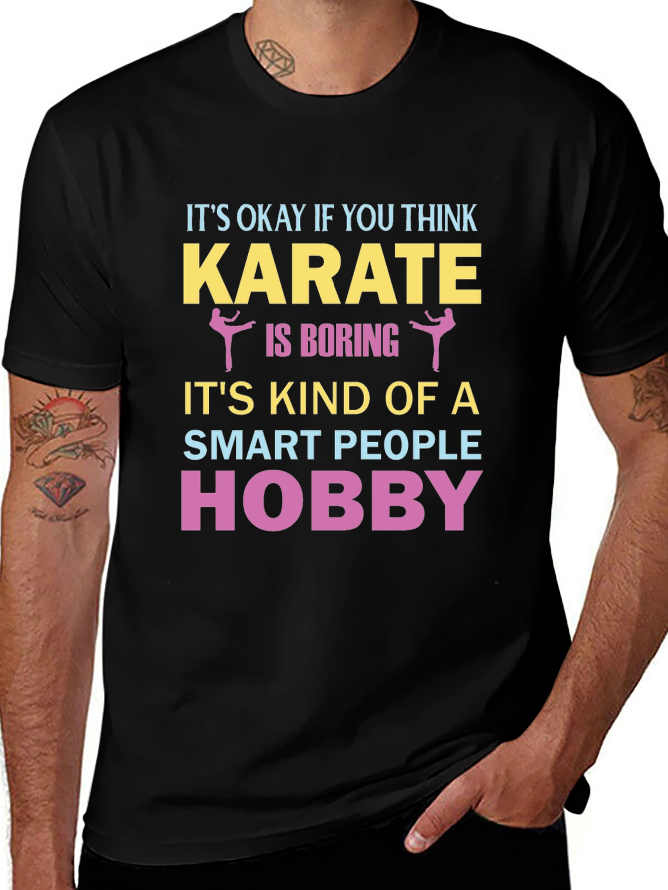 Karate Hobby T-Shirt - Smart People Design