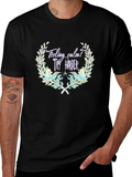 Feeling Calm? Try Harder Black Graphic Tee