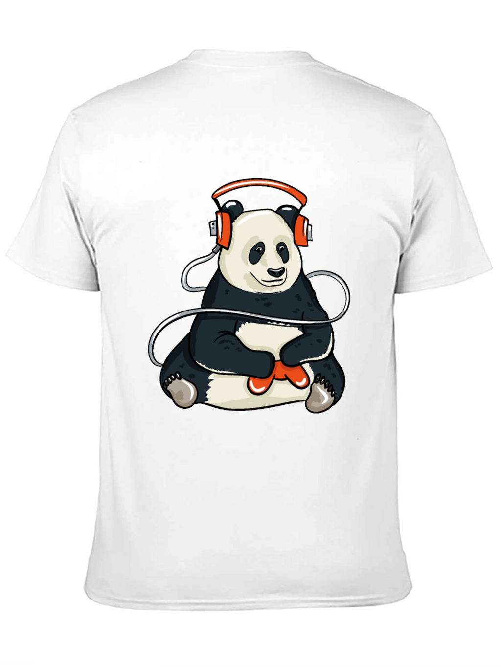 Panda Gamer T-Shirt - Black Graphic Tee