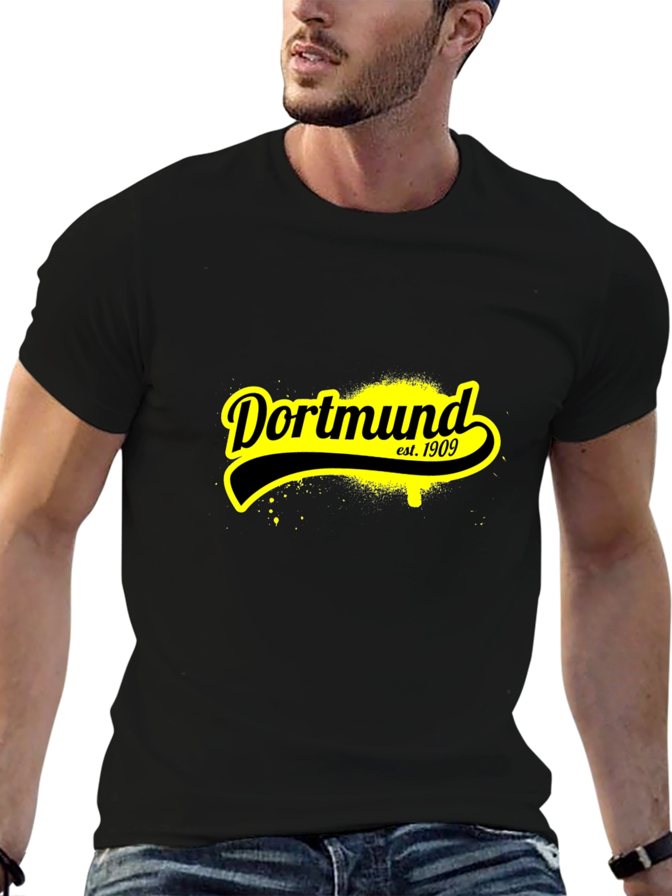 Dortmund Est. 1909 Black T-Shirt