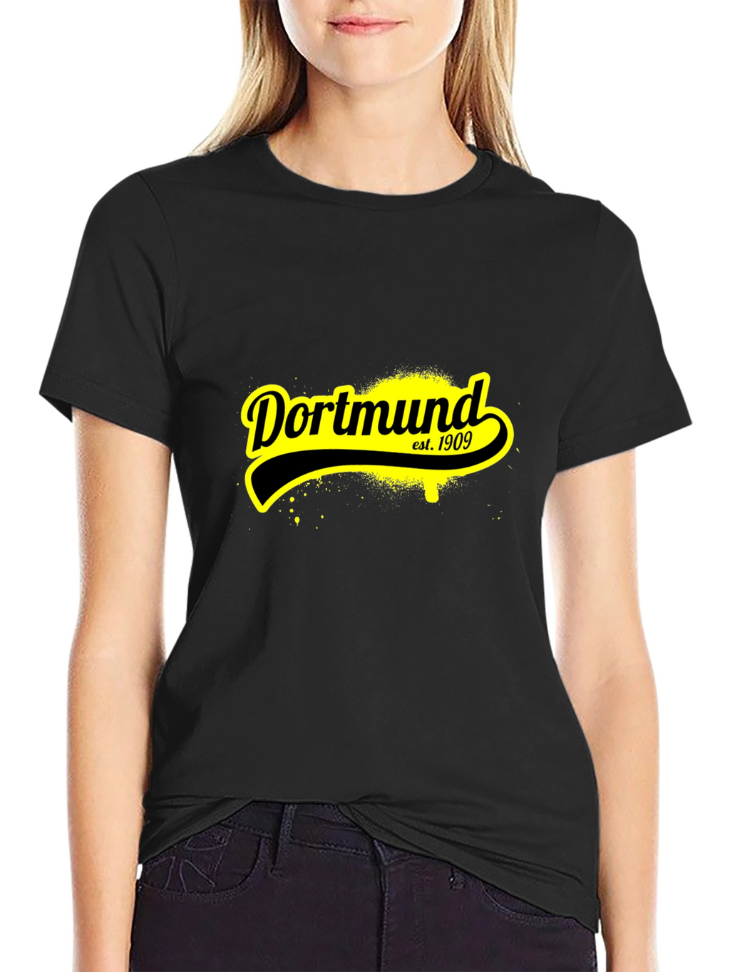 Dortmund Est. 1909 Black T-Shirt