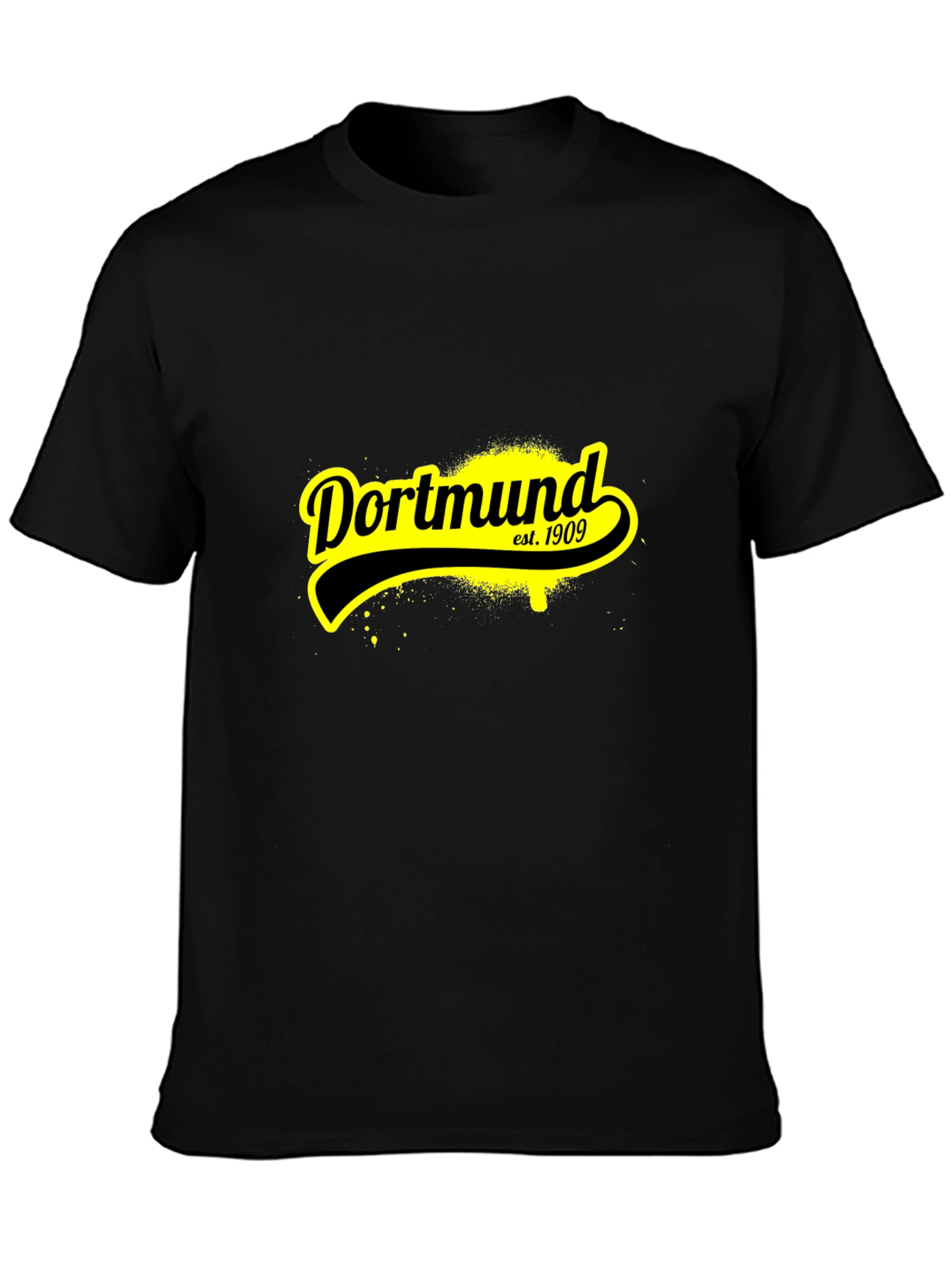 Dortmund Est. 1909 Black T-Shirt