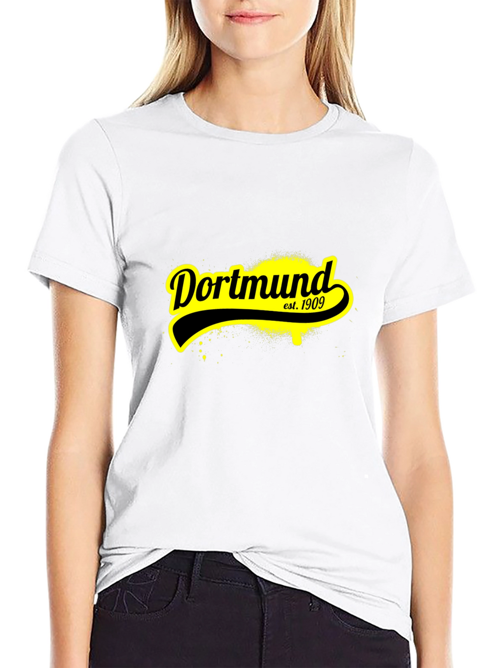 Dortmund Est. 1909 Black T-Shirt