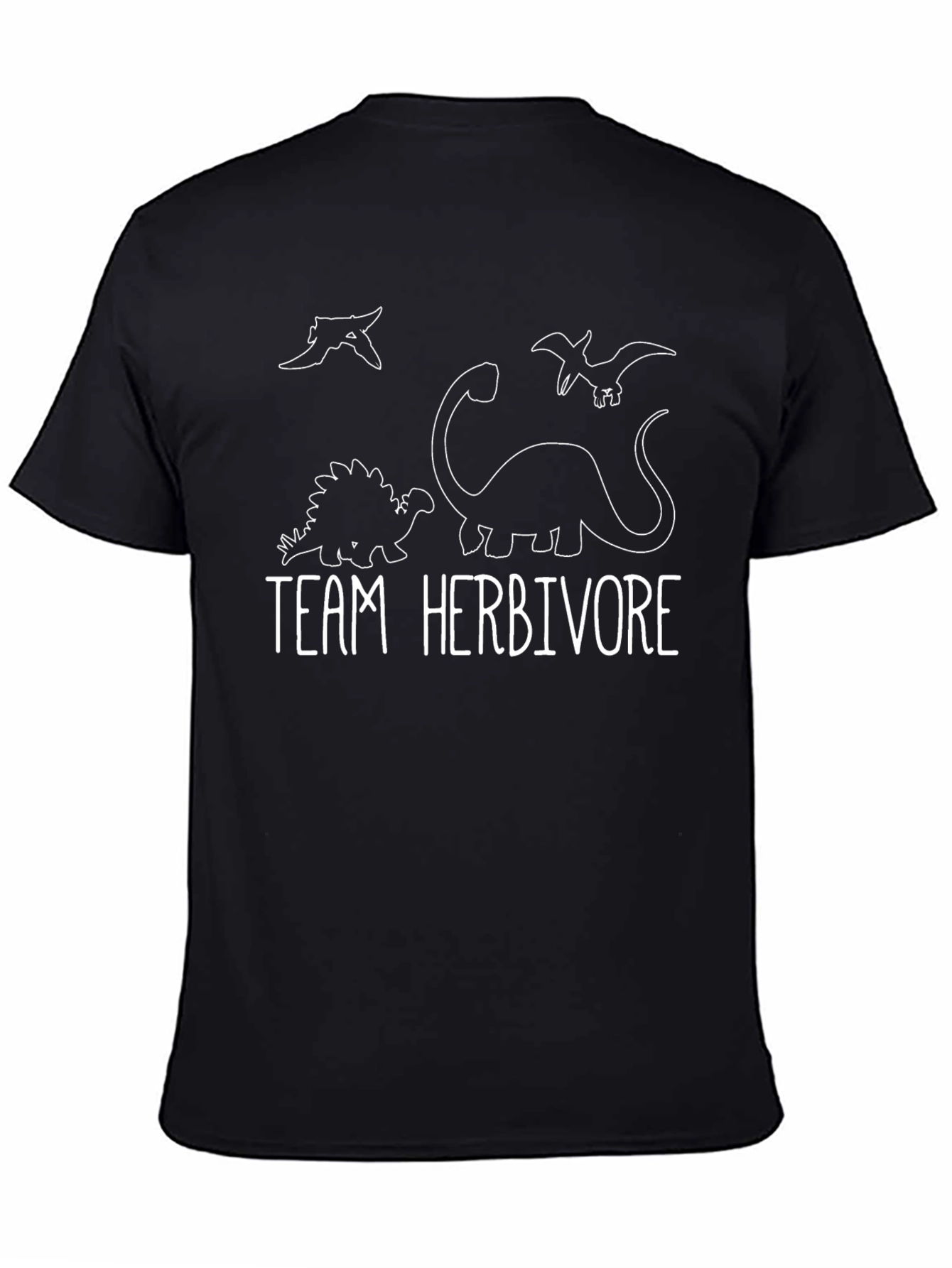 Team Herbivore Dinosaur Graphic T-Shirt