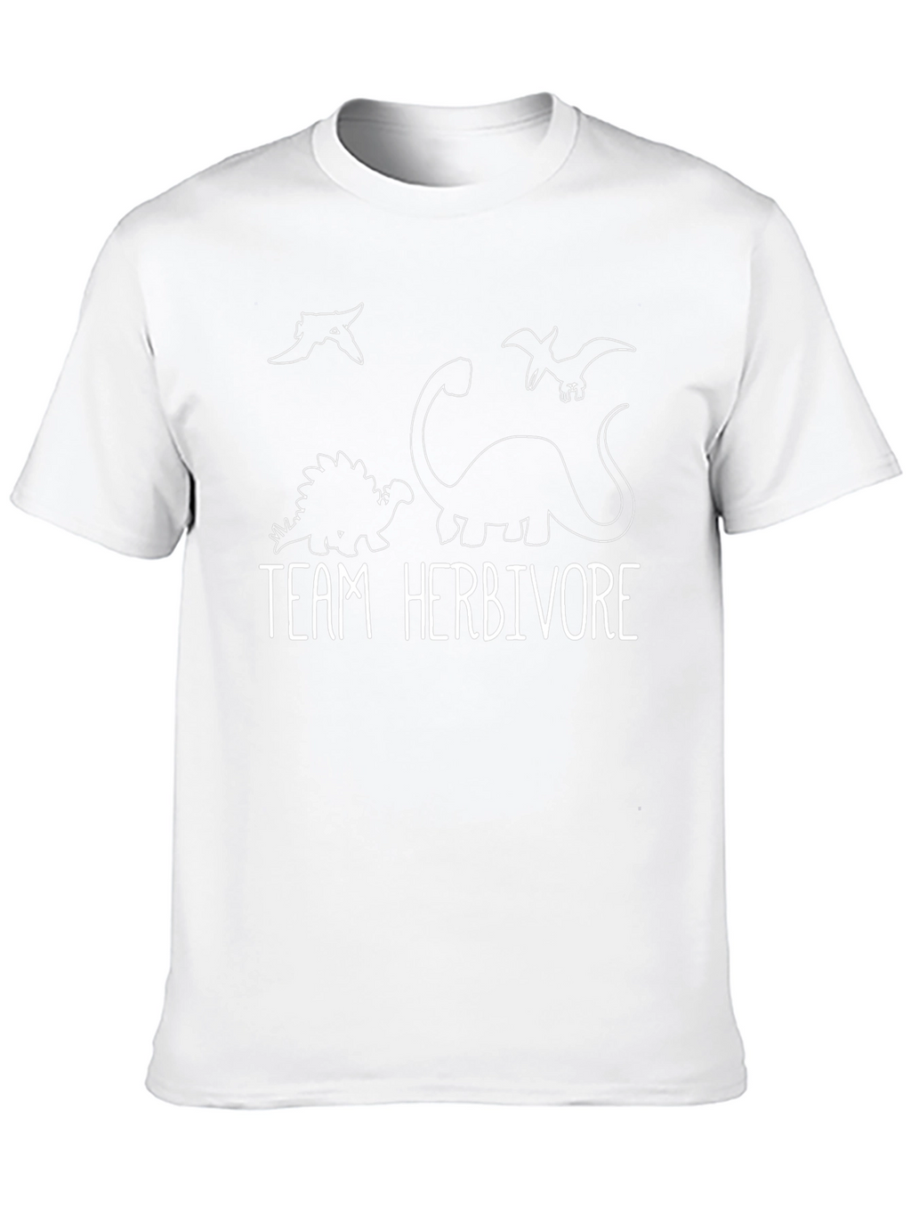 Team Herbivore Dinosaur Graphic T-Shirt