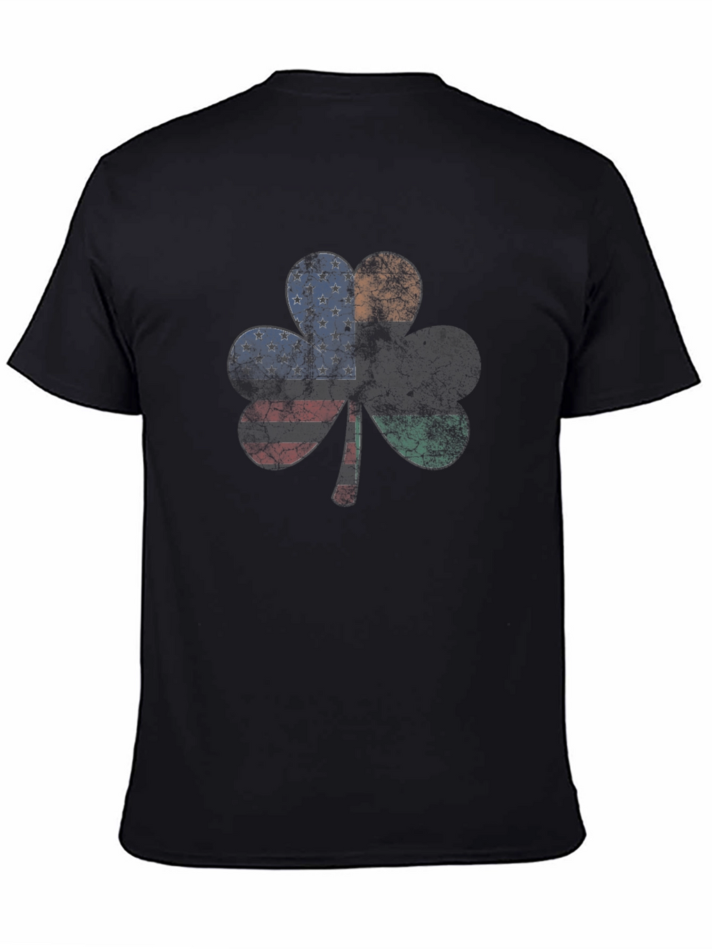 Shamrock Flag T-Shirt - Patriotic Irish Style