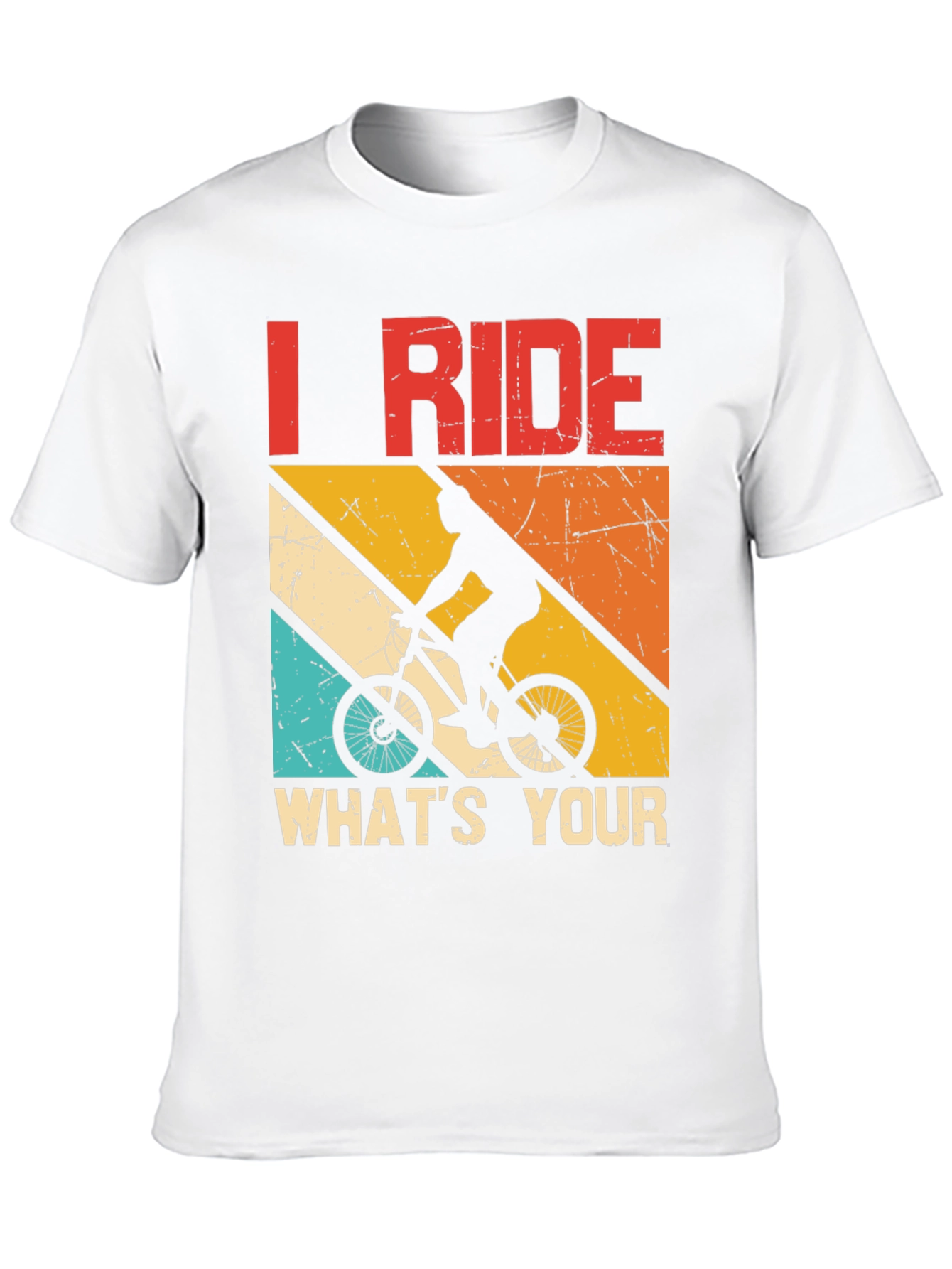 I Ride T-Shirt - Mountain Biking Tee