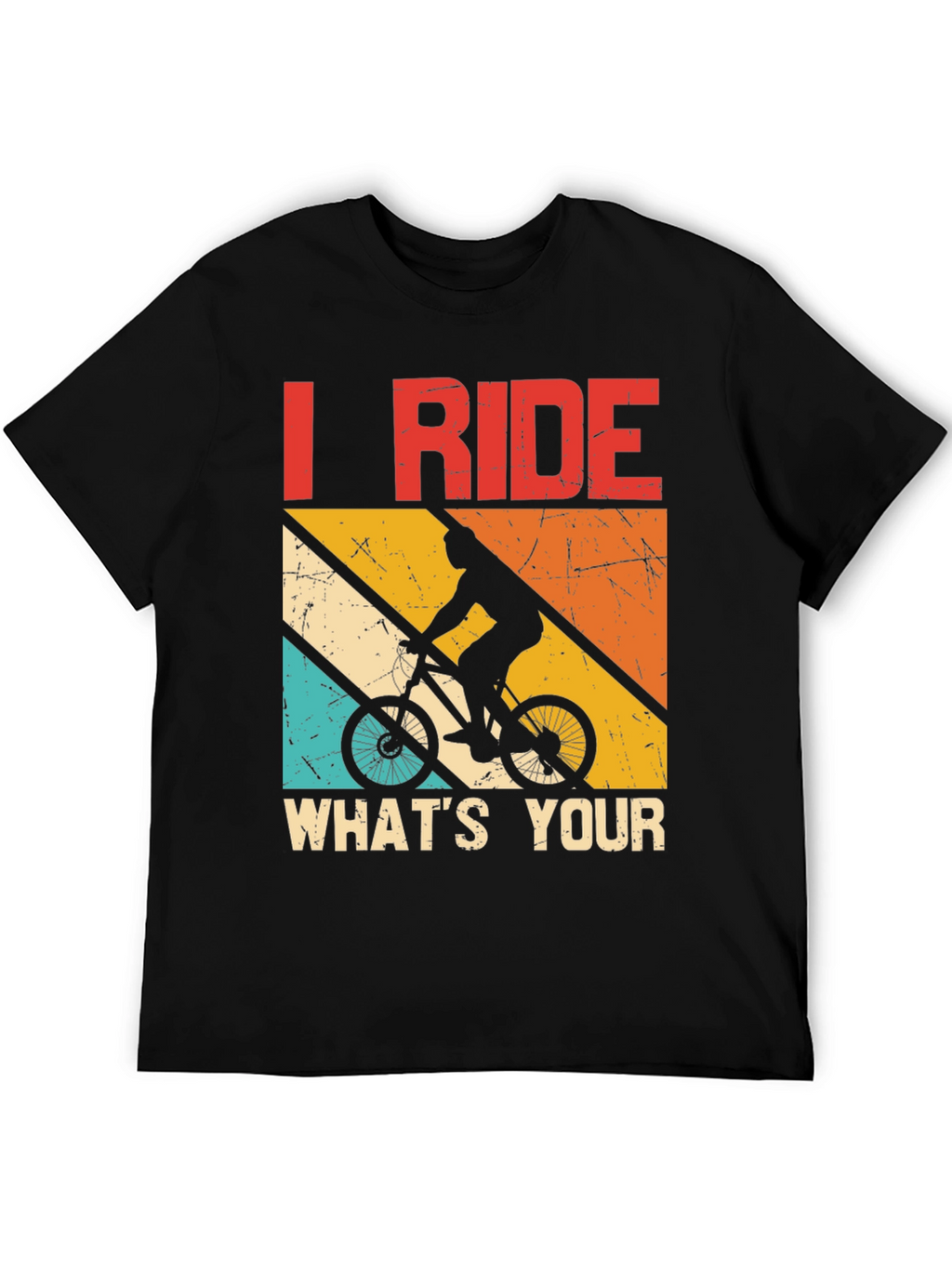 I Ride T-Shirt - Mountain Biking Tee