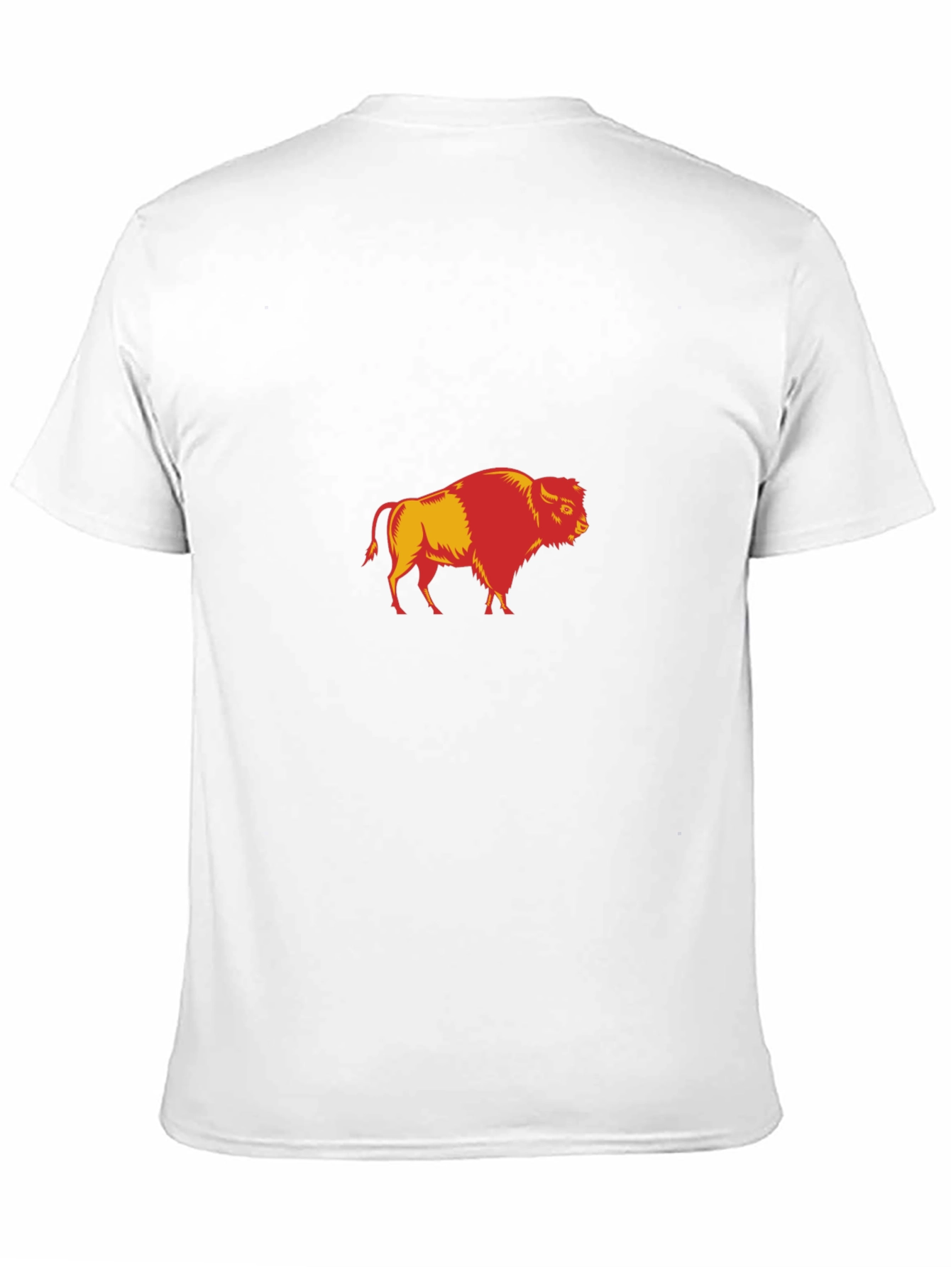 Buffalo Graphic Print Black T-Shirt for Men