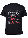 Girl in Uniform T-Shirt - Firefighter Design