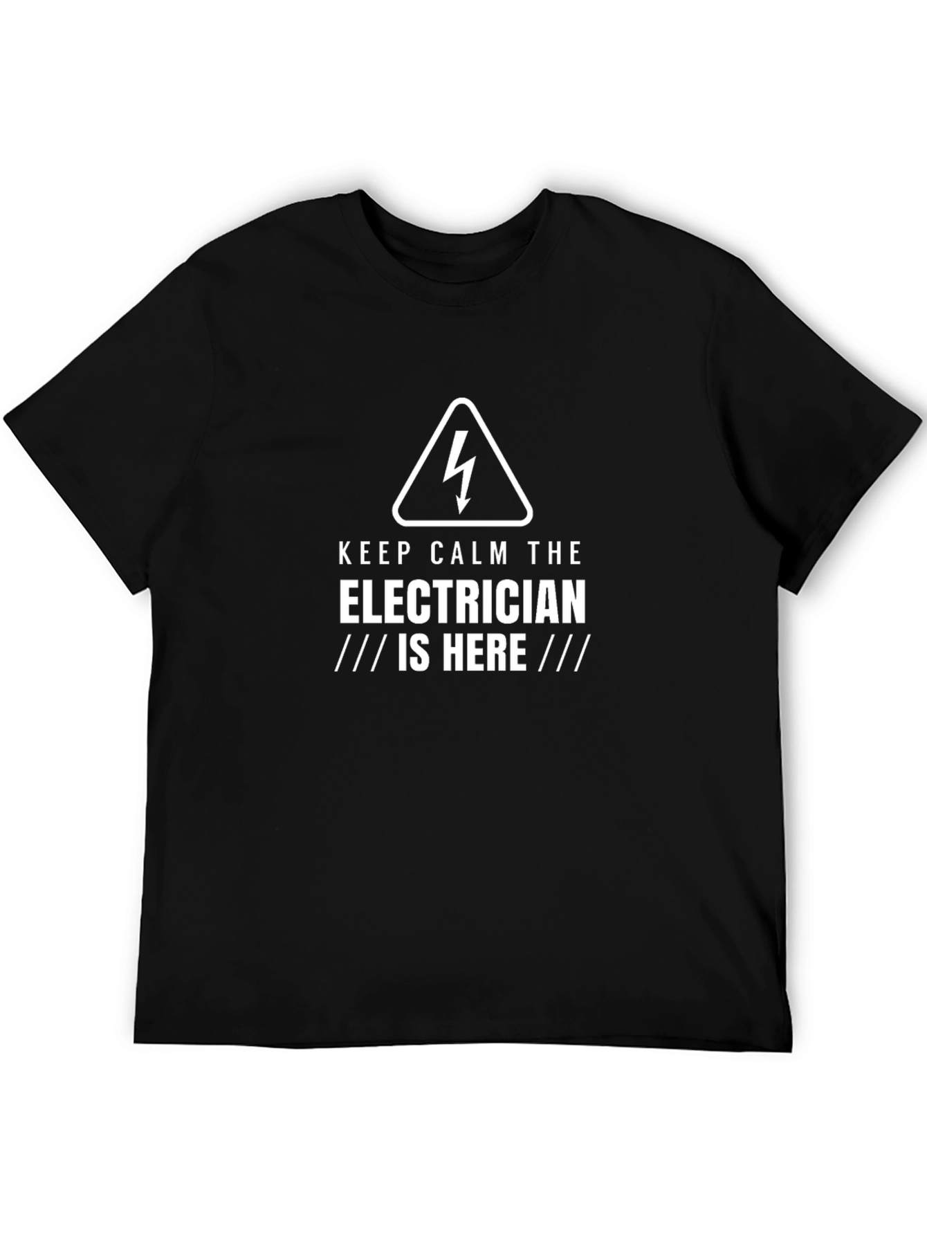 Keep Calm Electrician T-Shirt - Funny Electrician Gift