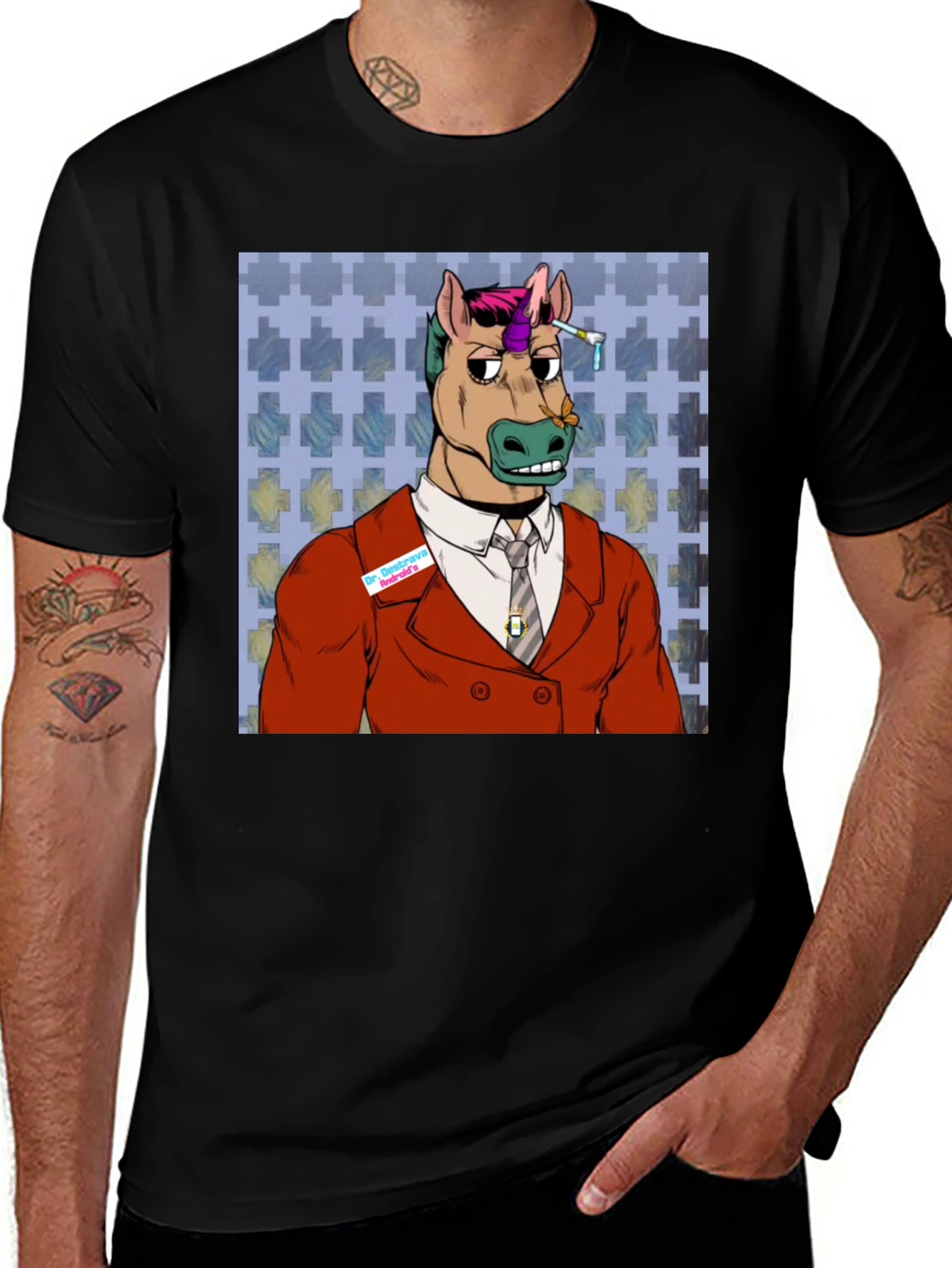 Funny Horse Doctor T-Shirt - Novelty Graphic Tee