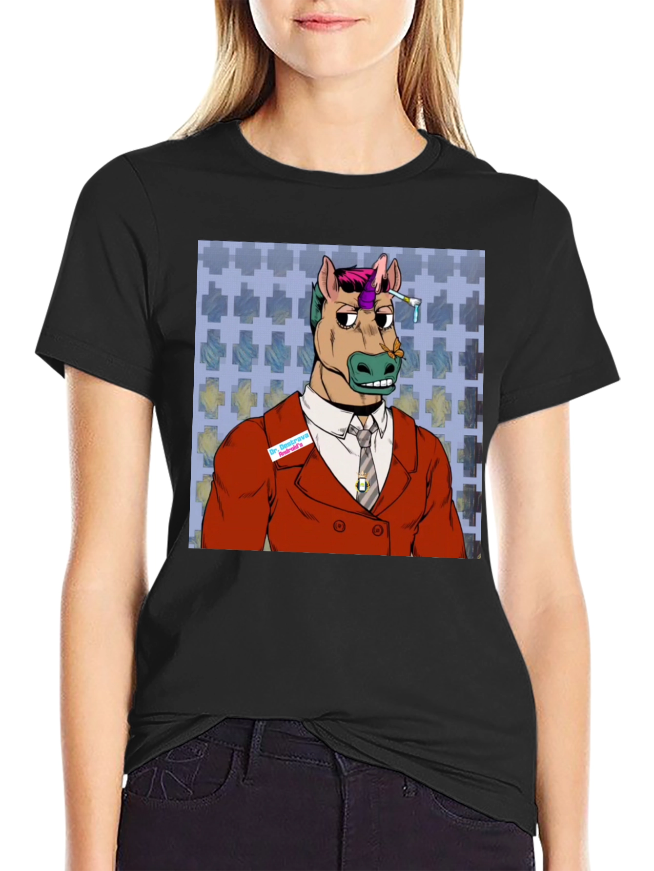 Funny Horse Doctor T-Shirt - Novelty Graphic Tee
