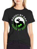 Daddy By Day Gamer By Night T-Shirt
