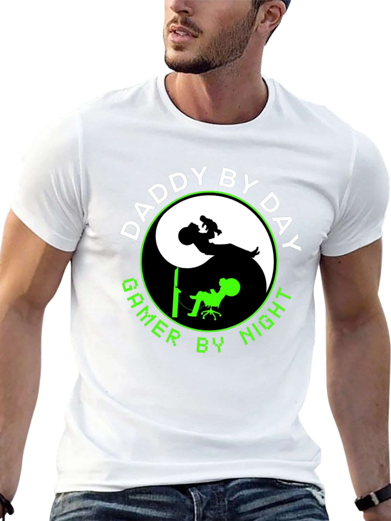 Daddy By Day Gamer By Night T-Shirt