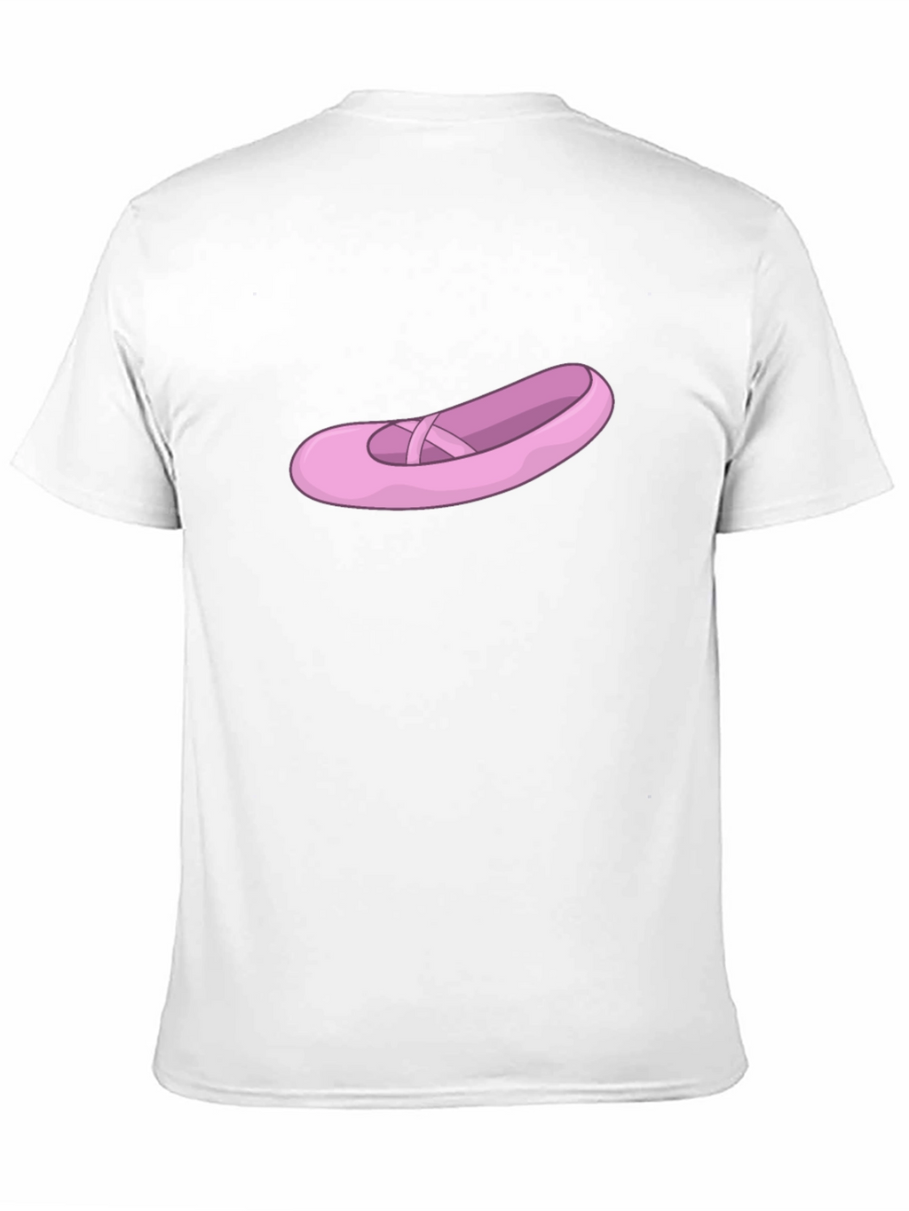 Ballet Shoe Graphic Tee - Black Casual T-Shirt