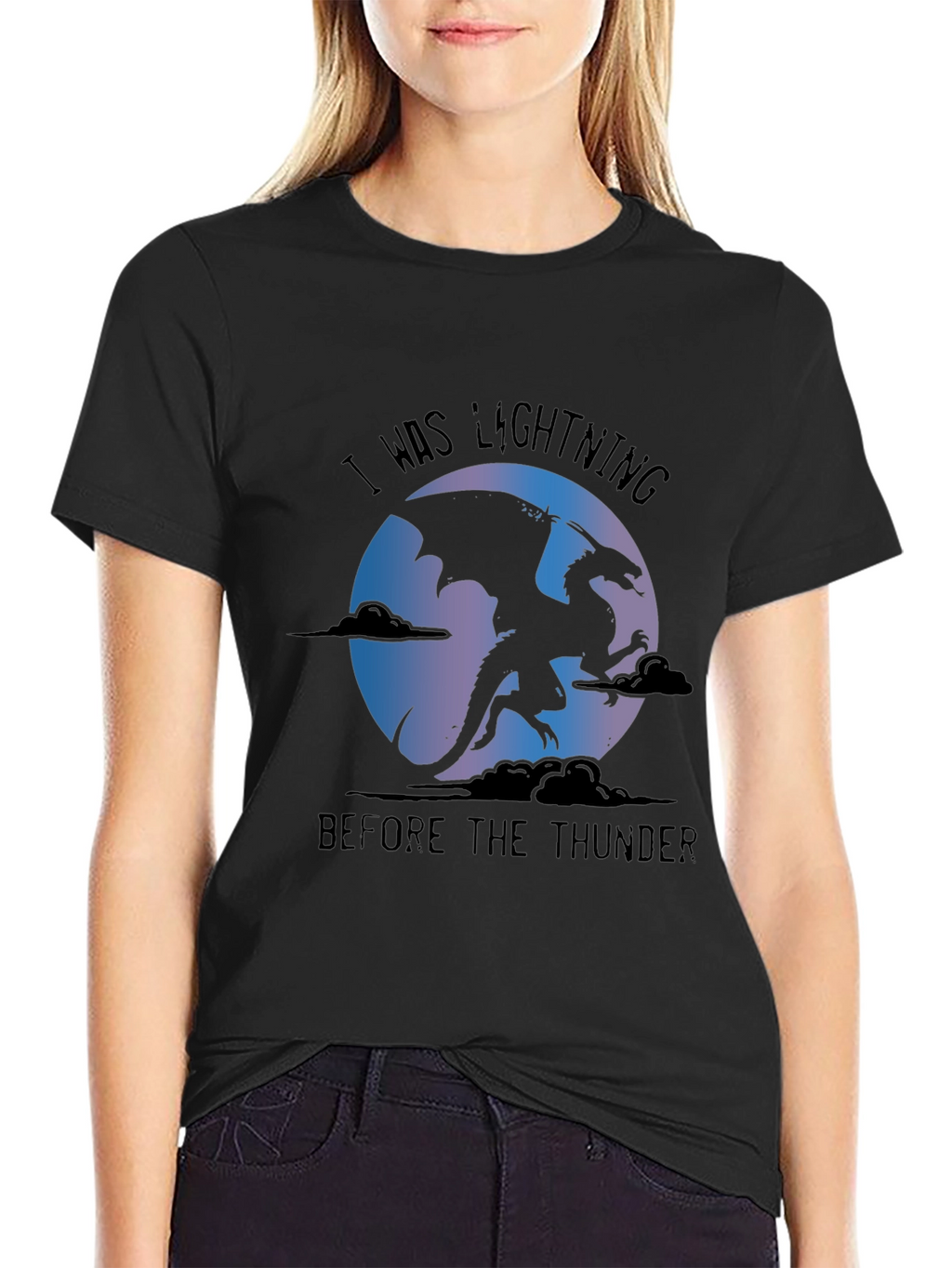 Dragon Lightning Thunder Graphic Tee