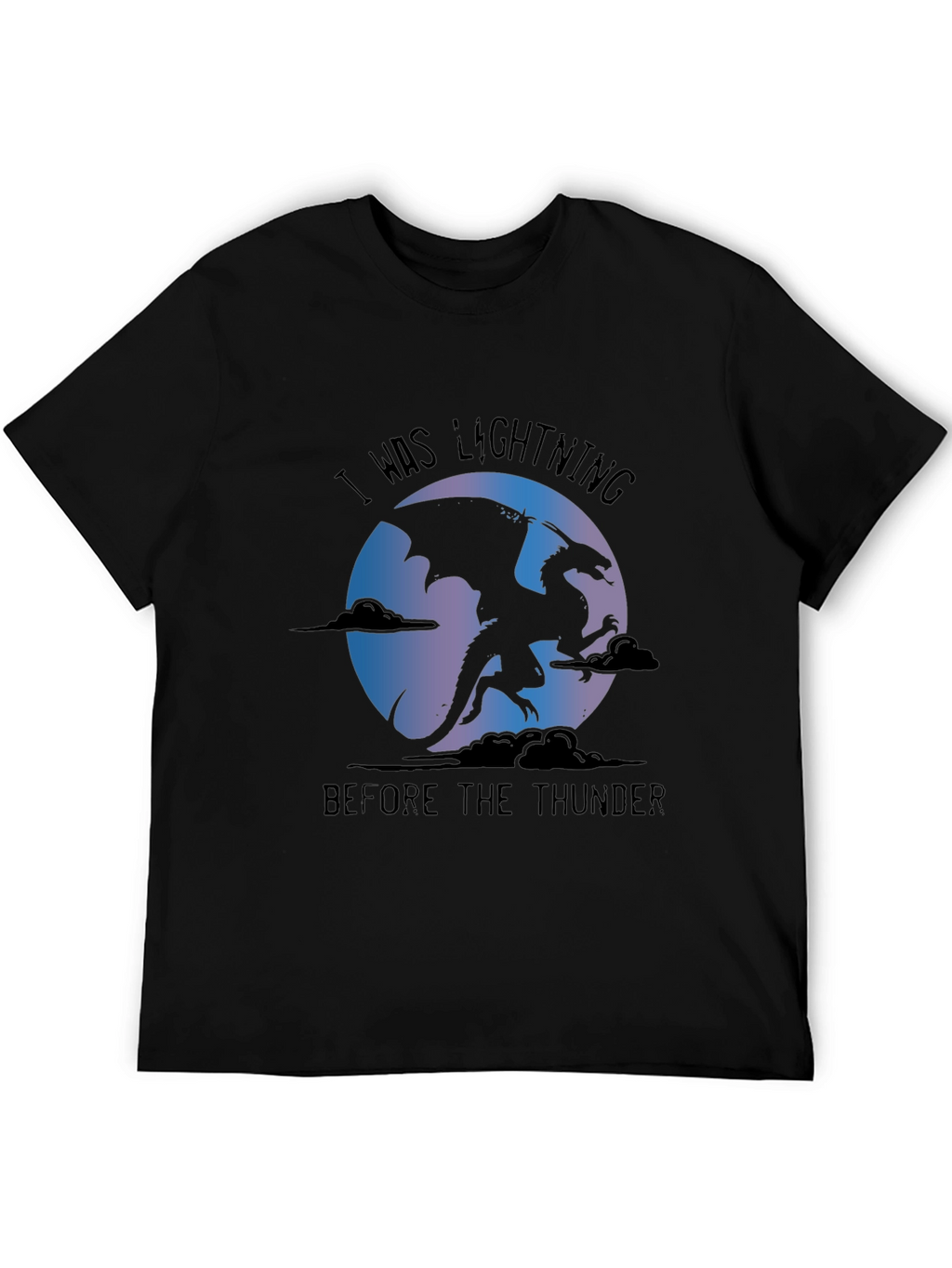 Dragon Lightning Thunder Graphic Tee