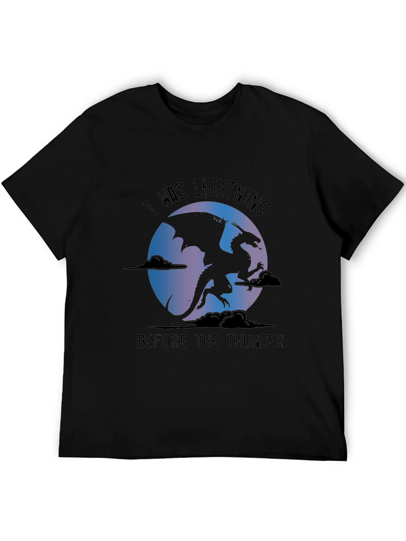Dragon Lightning Thunder Graphic Tee