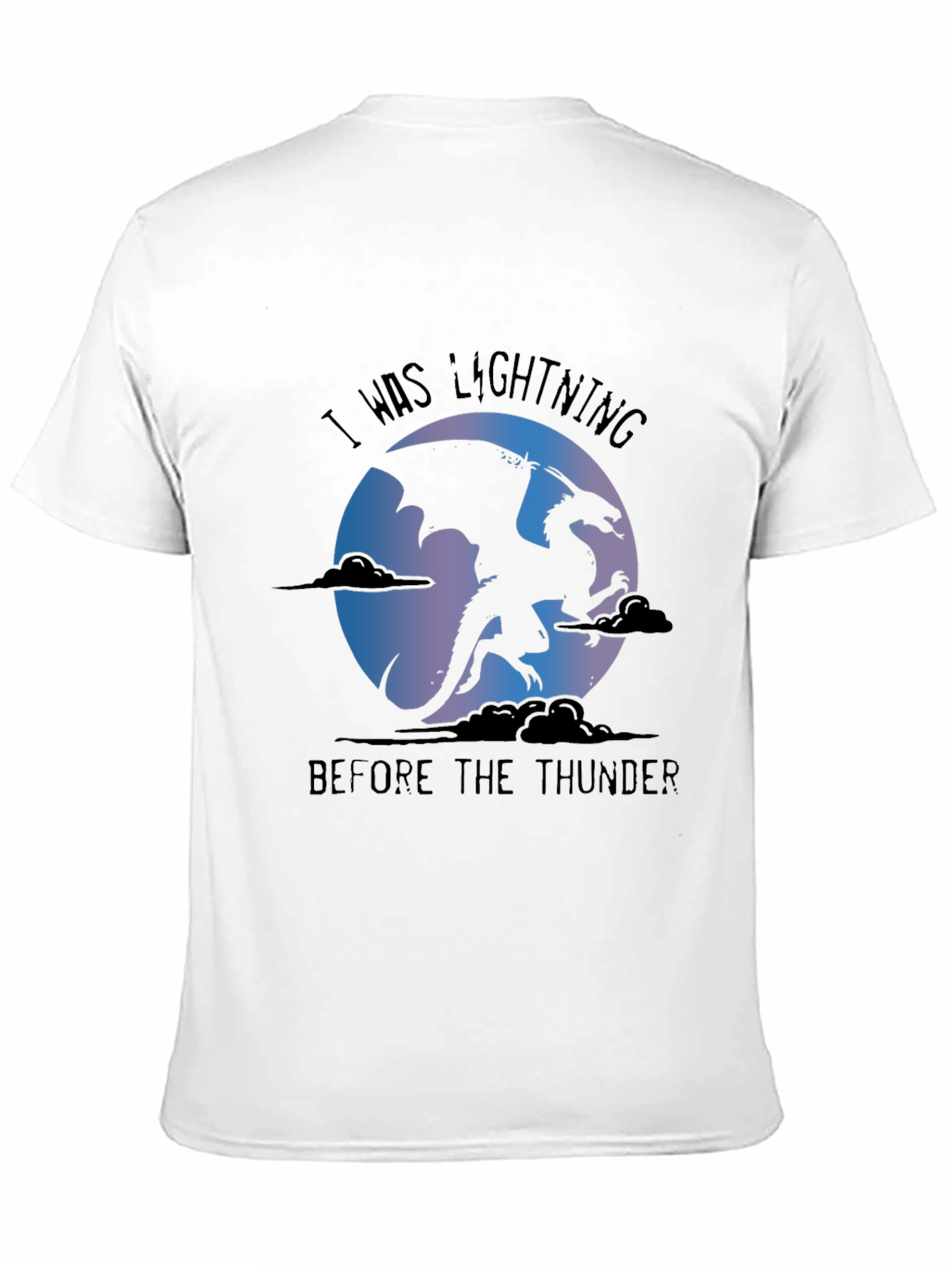 Dragon Lightning Thunder Graphic Tee