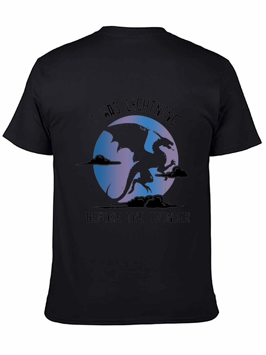 Dragon Lightning Thunder Graphic Tee