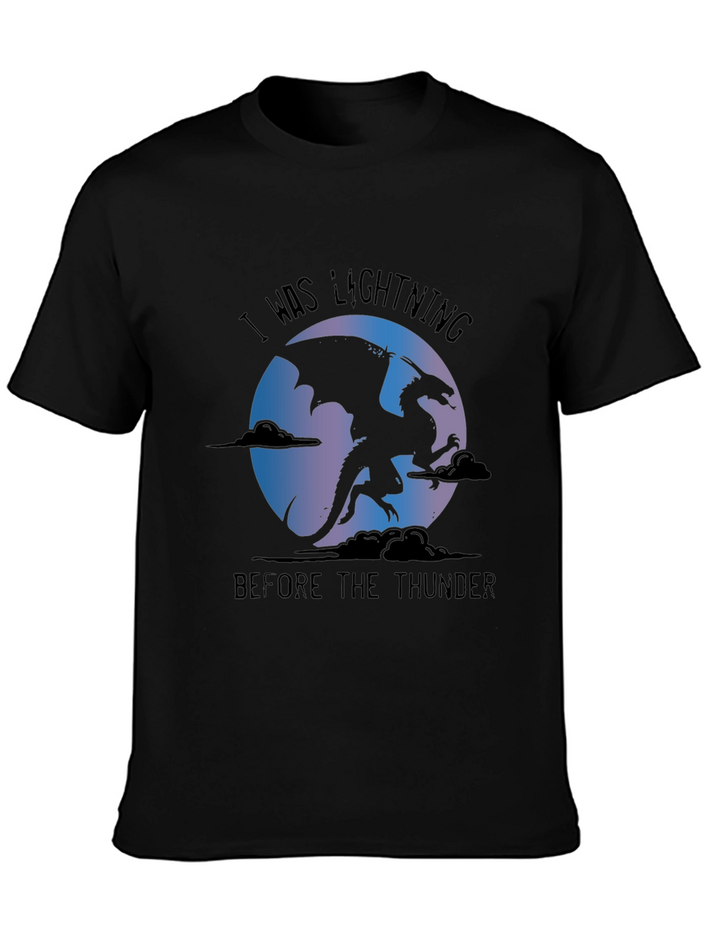 Dragon Lightning Thunder Graphic Tee