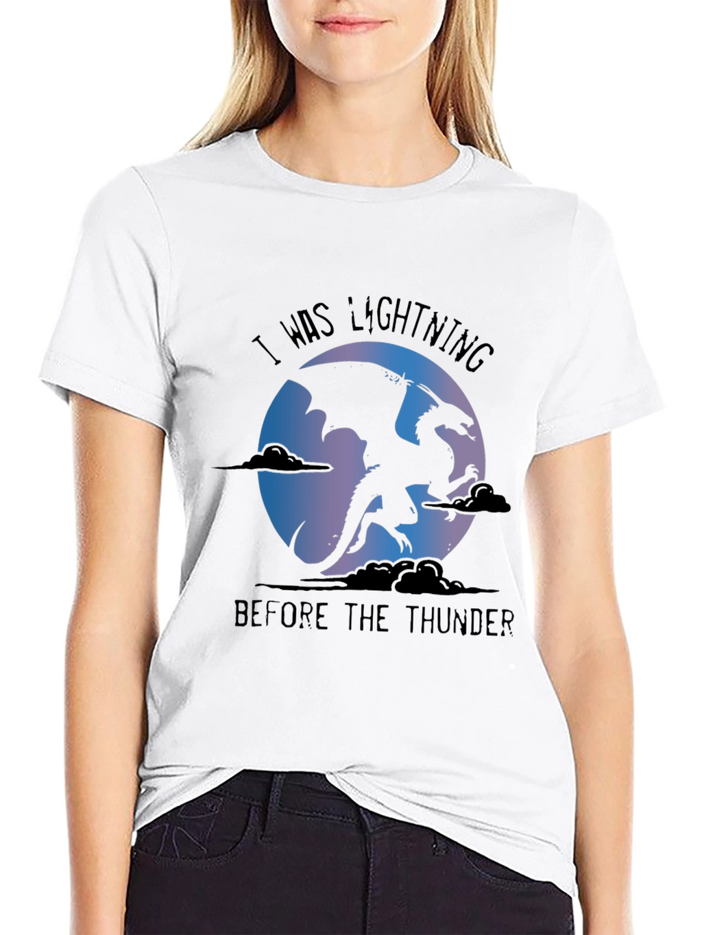 Dragon Lightning Thunder Graphic Tee